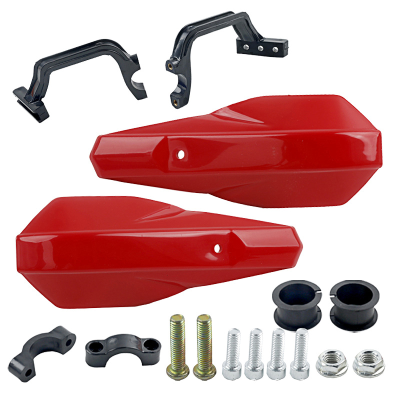 Off-road motorcycle four-wheel ATV modified hand handle mudguard anti-collision plastic hand guard multi-color selection