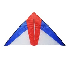 濰坊風箏王侉子風箏544軟傘布碳桿三角風箏大型成人微風易飛