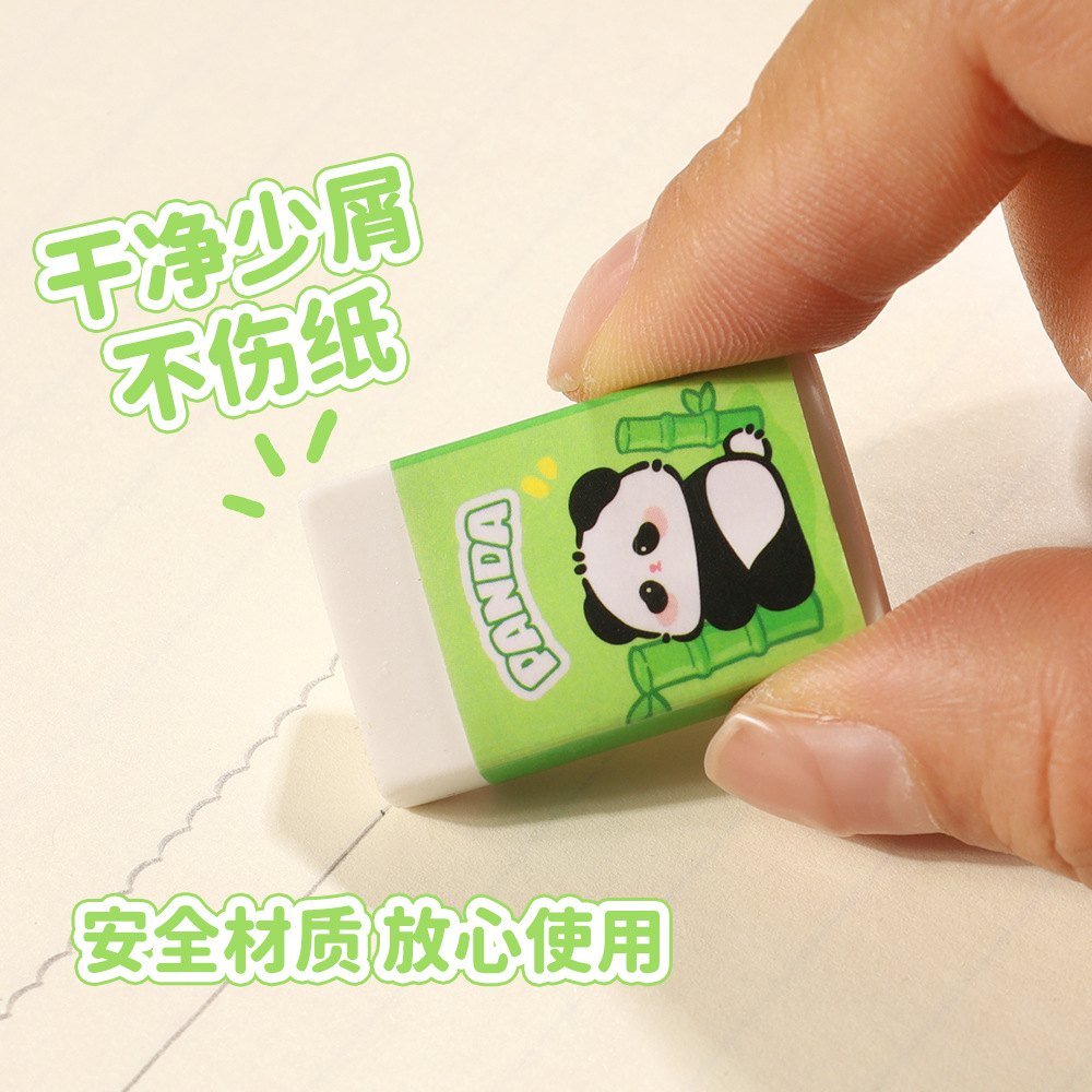 Lápiz de dibujos animados juego de cinco piezas en caja estudiante lindo cinco en uno aprendizaje portátil papelería premio del día del niño al por mayor