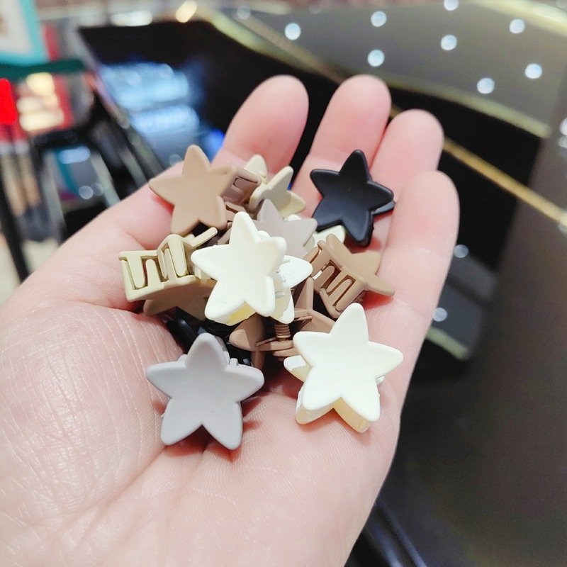 다섯개의 별 다크 브라운 혼합 머리 2.5cm [서리] 싱글