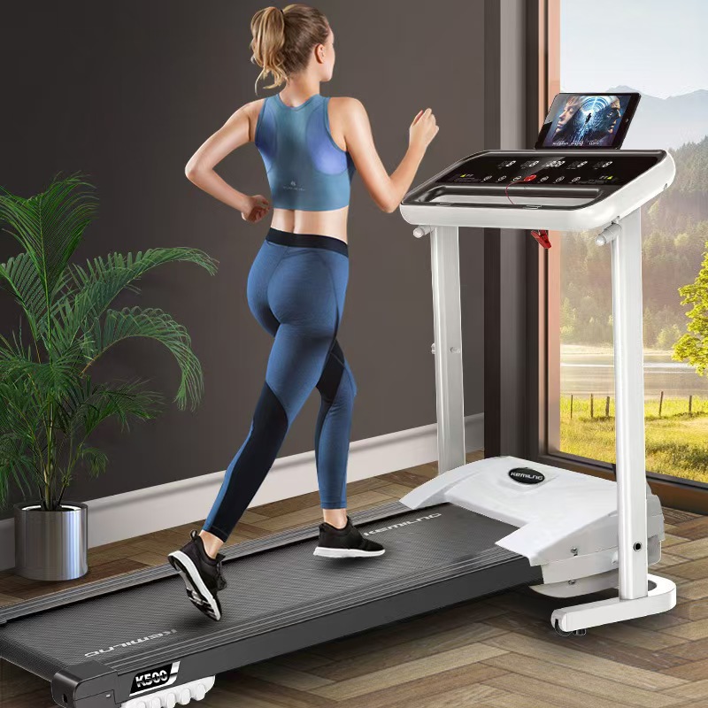 Cross-Border Exclusive Supply of Small Mini Folding Treadmills, Ultra-Quiet Walking Machines, Multi-Functional Equipment for Home Use