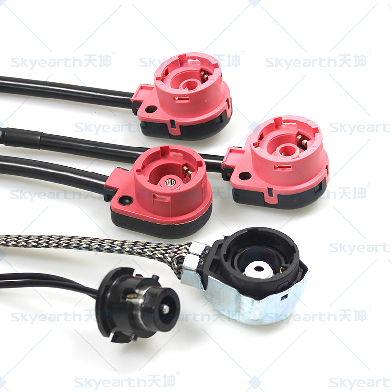 Cable adaptador de bombilla HID D2 D2S D2R cable adaptador lámpara de xenón portalámparas al por mayor Kit de arnés de cables HID
