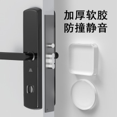 家庭用衝突防止パッドドアハンドルソフトラバーパッドキャビネットドアドアバック衝突防止粒子壁ステッカー冷蔵庫ドアステッカー衝突防止ドアマット