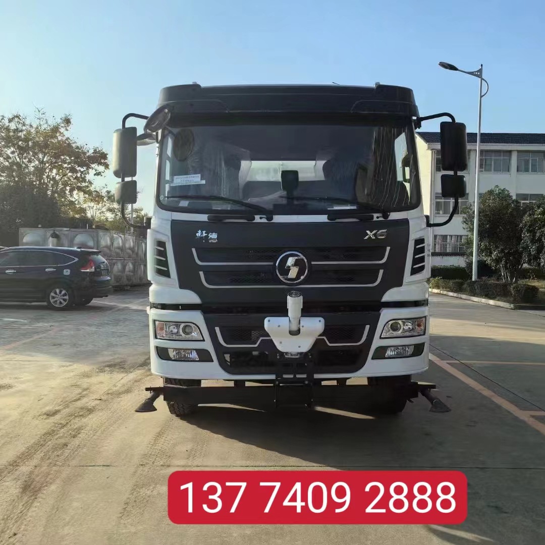 Factory Direct Supply Shaanxi Automobile Sprinkler Truck Single Axle 16 Cubic Meter Sprinkler Truck Sprinkler Truck in Stock Base