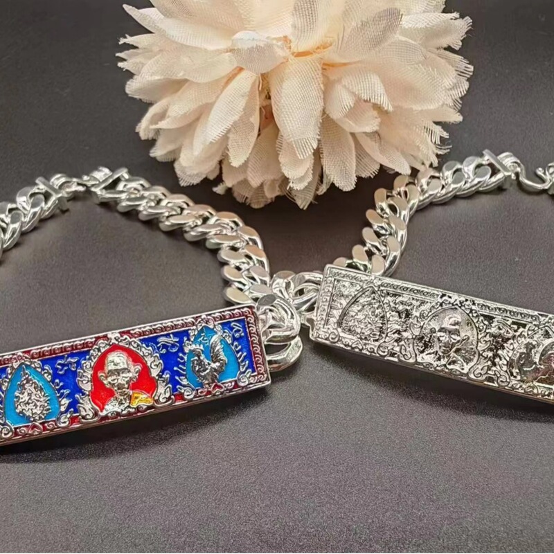 Thailand Dragon Po Rui Ye 2559 King Edition Bracelet Buddha Mace Men's and Women's Jewelry Couple Do Not Fade