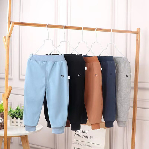 Children's pants, kids' pants, autumn boys' sport pants, infant Korean-style briefs, baby pants for kindergarten outdoor wear, fashionable long pants