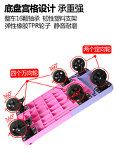 W1TR拉货拖车折叠小推车家用手拉车买菜购物车取快递小拉车