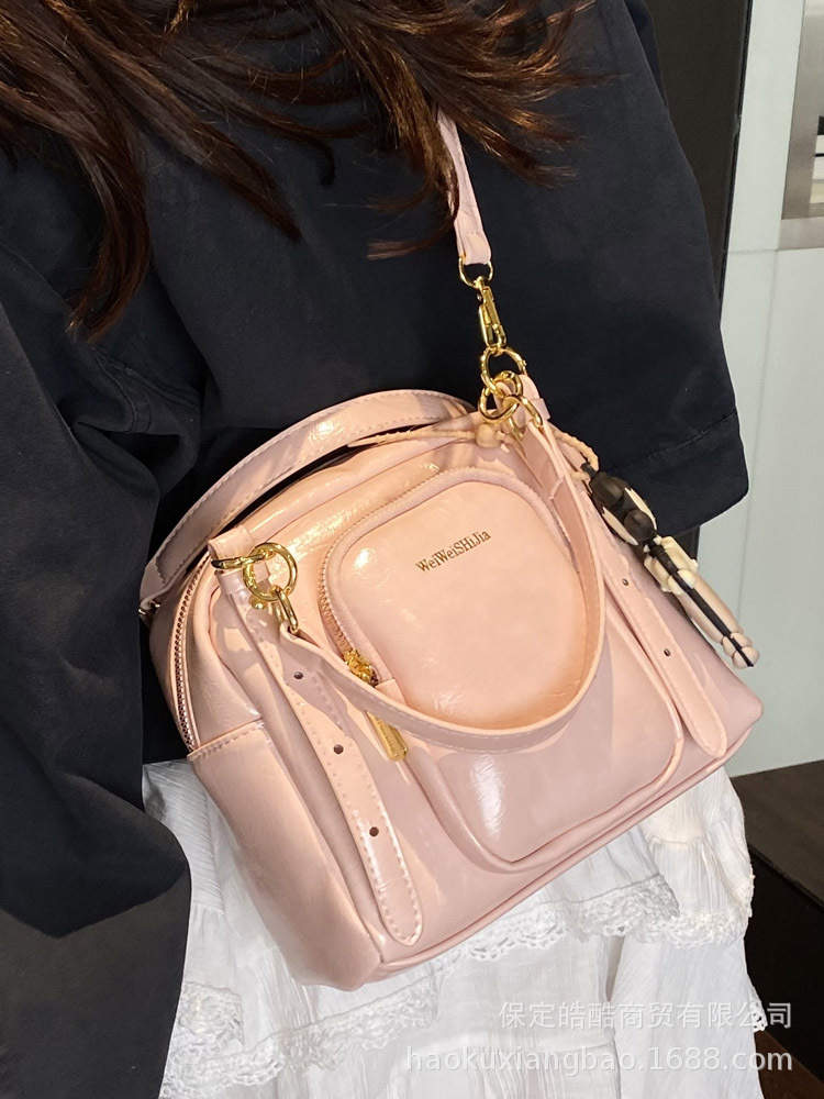 Small small bag, handheld shoulder bag, Korean style