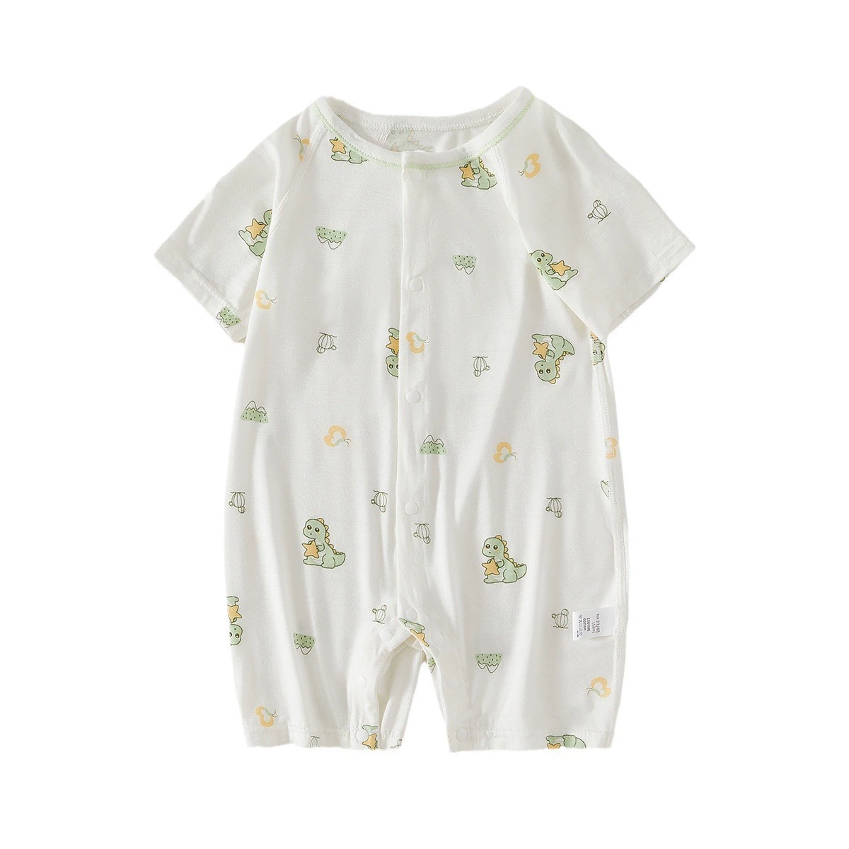 Детский летний пижама, тонкий bodysuit, летняя одежда, с коротким рукавом