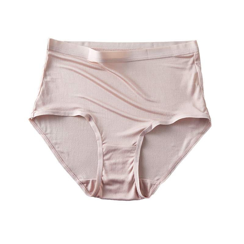 High-end mulberry silk Women's triangle shorts 100% Silk solid color comfortable breathable seamless high waist sheath underwear High-end mulberry silk Women's triangle shorts 100% Silk solid color comfortable breathable seamless high waist sheath underwear