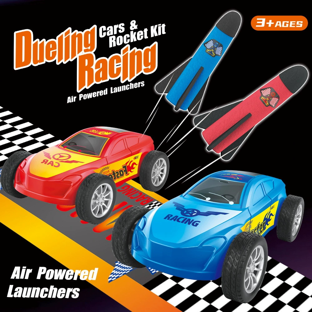 Ракетная игрушка 777-730K Rocket Racing>Cross-border 2-в-1, семейные спортивные занятия, летающая ракета