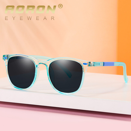 New polarized children's baby sunglasses, colorful anti-UV sunglasses, youth colorful glasses TR1001