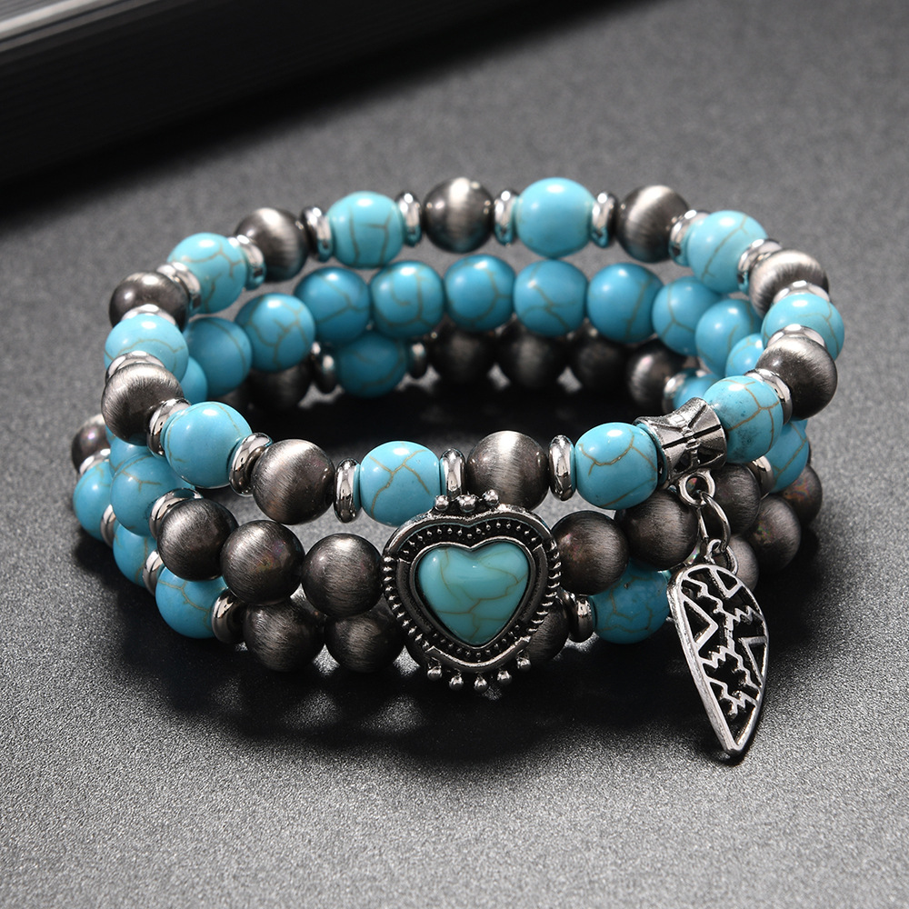 Bracelet multi-rangs minimaliste, superposable hypoallergénique_voghion.com
