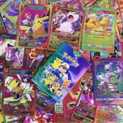 クロスボーダー宝可夢カード起爆フラッシュカード英語版55枚金箔PVCポケモンカードレーザー世界