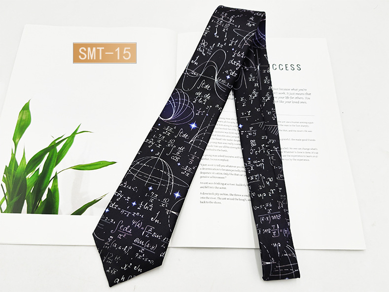 Fabricante spot impresión digital corbata de hombre estilo de Hong Kong moda retro casual animal divertido hecho a mano estilo 8cm