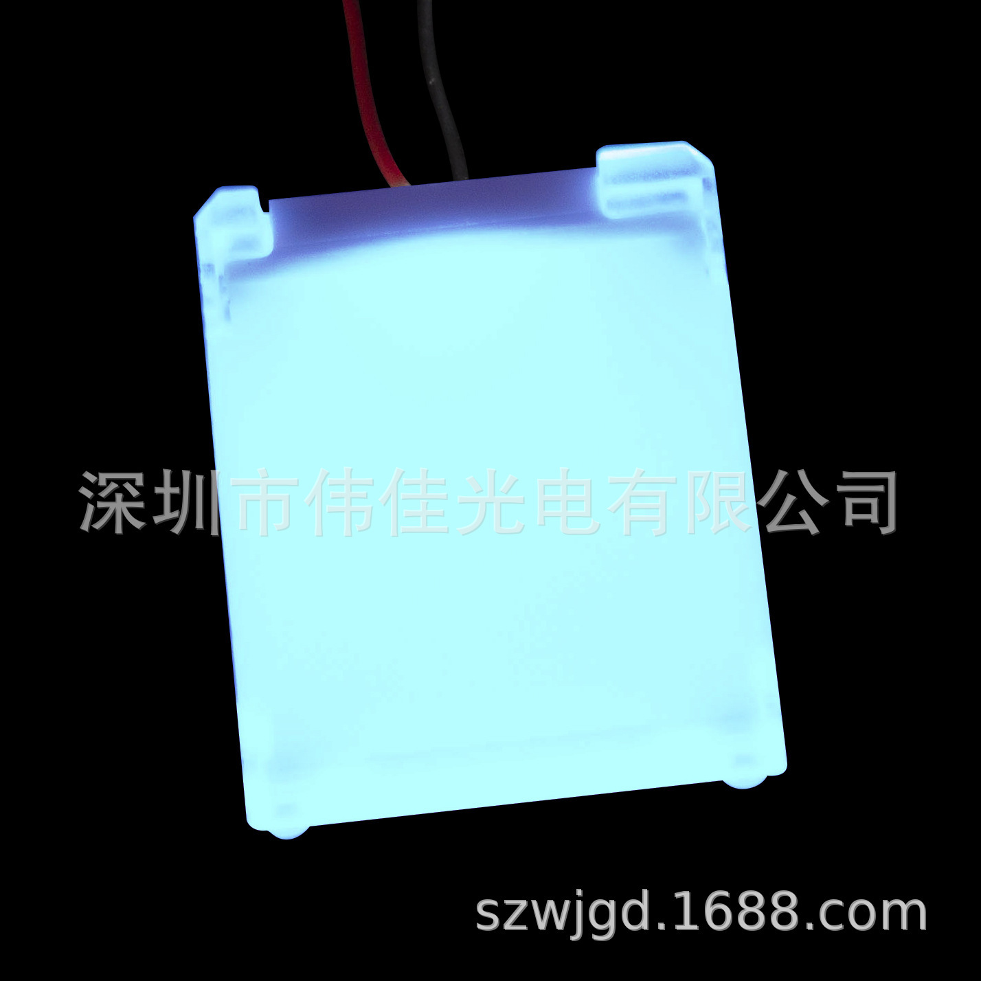 定制背光板led背光源侧 厂家生产红蓝双色rgb圆形llcd背光板