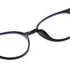 The new retro tr90 tea color glasses Xiahongshu, the same flat mirror literary 文 新 artifact anti -blue light myopia