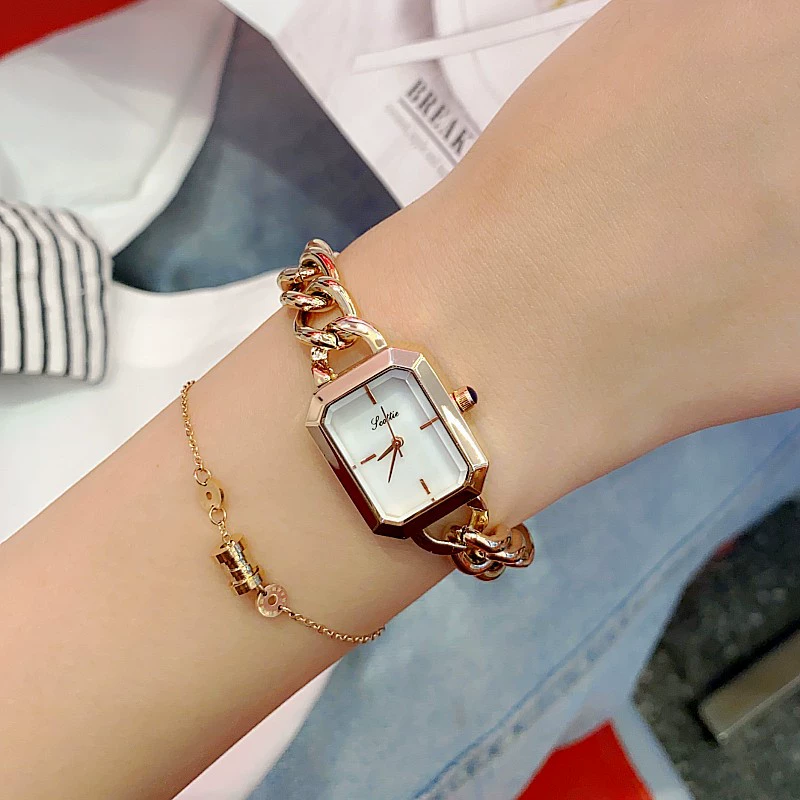 Квадратный кварц bracelet, брендовый ремешок для часов