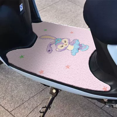 Electric vehicle foot mat – pedal pad free cutting foot pad - 206-star-dew-width-50xlength-70cm