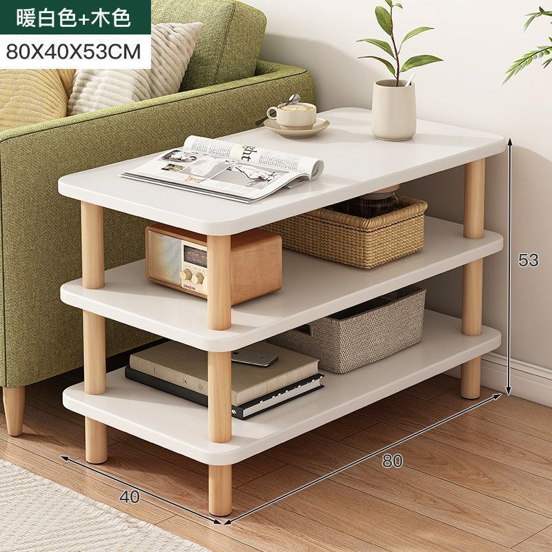 Mesa de té pequeña mesas de cabezal de cama pequeña mesa de cabezal de cama simple de alquiler de alquiler de habitaciones de cabezal de cama pequeña mesa dormitorio