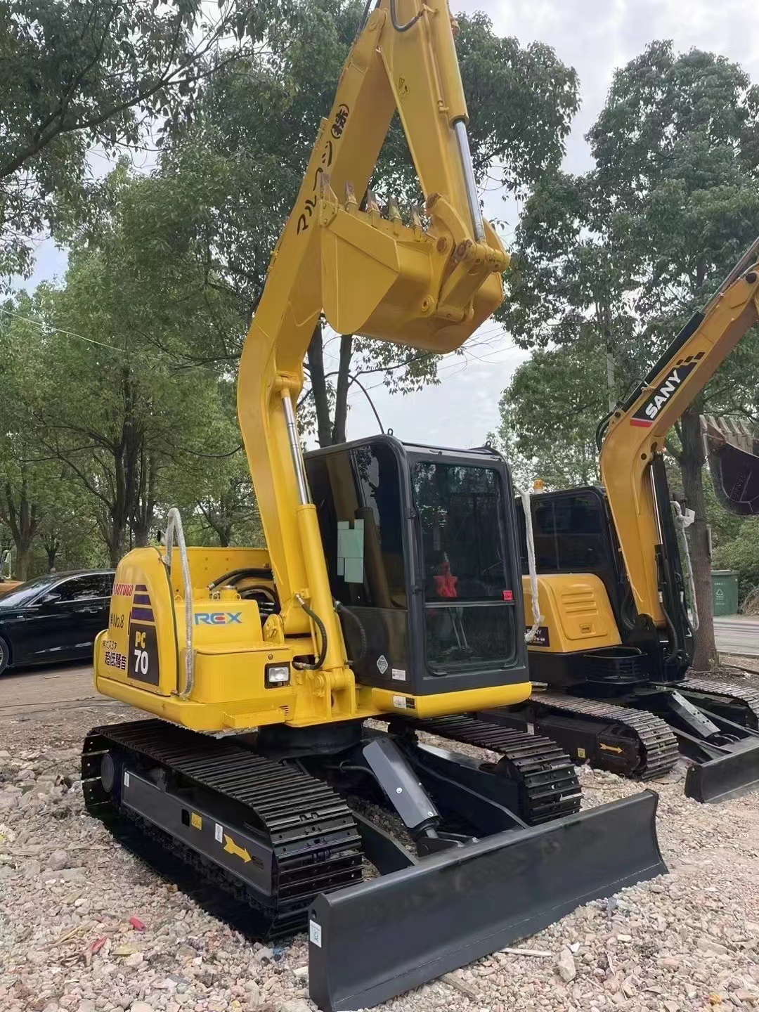 Exportación de comercio exterior doméstico Komatsu 70 excavadora Carter 307 excavadora 3175