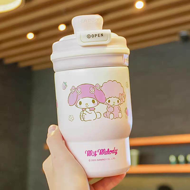 保温杯大容量水杯女生高颜值吸管杯316不锈钢便携茶水分离双饮杯|undefined