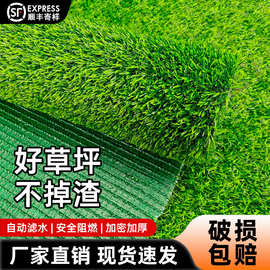 仿真草坪幼儿园户外工程围挡楼顶绿草皮足球场学校假草皮人造草坪