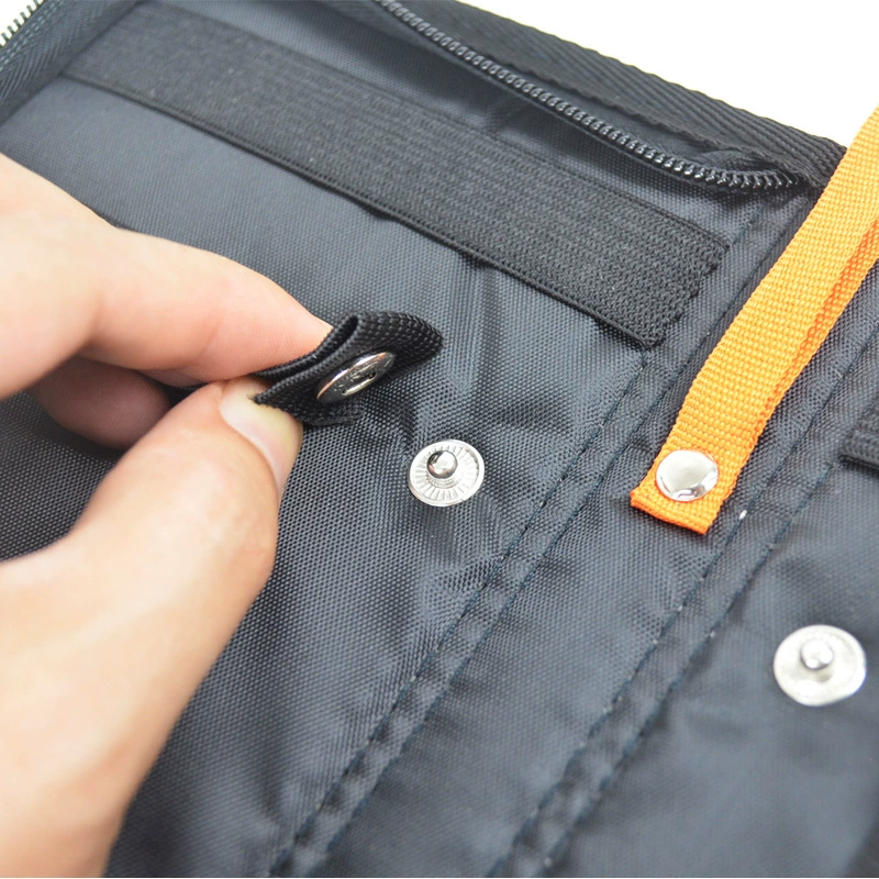 Tie, men's black organizer bag for traveling, nylon storage box, wholesale