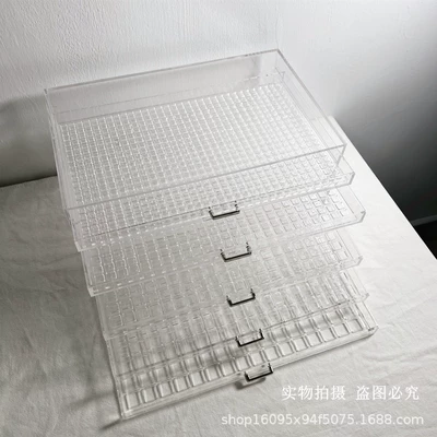 Dırnaq bəzəkləri — Huazi Villa storage box nail drill
