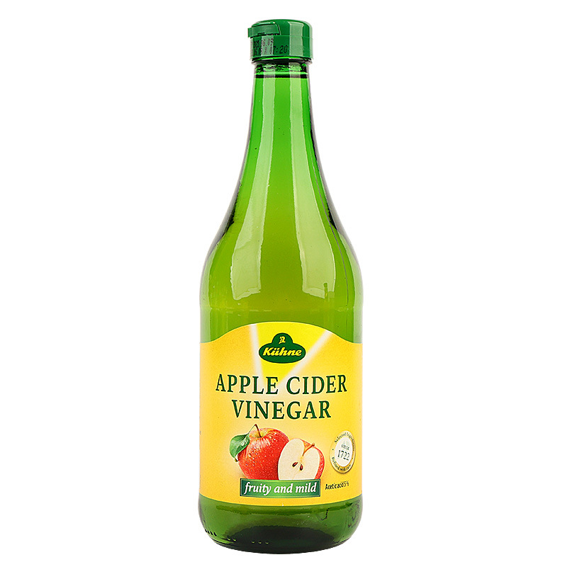 德国进口冠利原浆纯苹果醋750ml玻璃瓶装 食用水果醋冲调饮料批发
