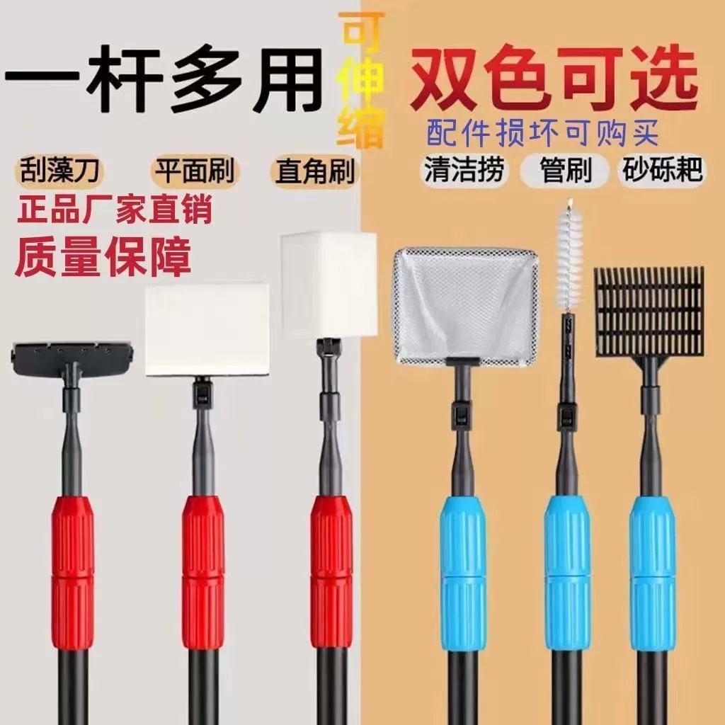Aquarium, hygienic brush