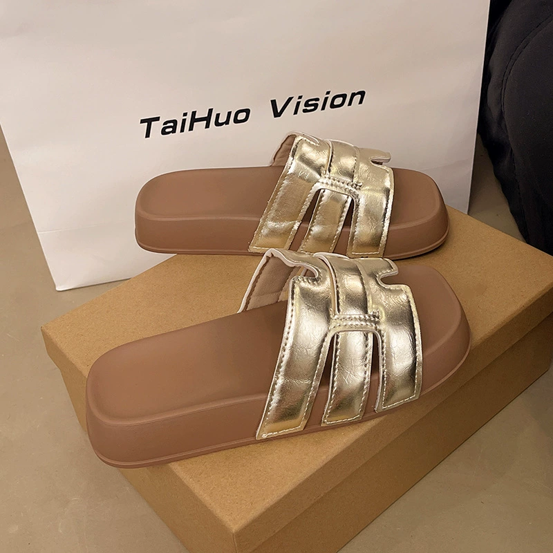 Женские летние шлепанцы Birkenstock 2025 года, новый стиль с юбкой, элитные пляжные шлепанцы для отдыха