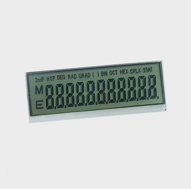 Digital 7-Display Design Tn Screen Segment Pin-Type Lcd Display 2.7inch Reflective Polarizer Digital 7-Display Design Tn Screen Segment Pin-Type Lcd Display 2.7inch Reflective Polarizer