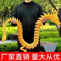 Китайский дракон 90cm Дракон Орнамент Трансграничный 3D-принт Фигурка дракона Трансформирующий орнамент Подарочный киоск.