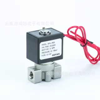 测试台小型电磁阀 引线式电磁阀  SPU-M03电磁阀 盐雾试验机电磁