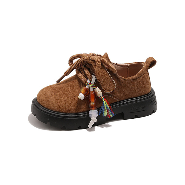 Retro suede autumn shoes