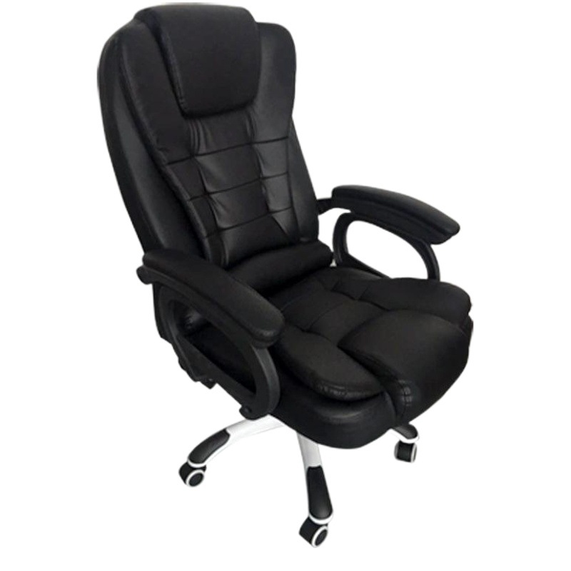 Silla de oficina jefe silla de la computadora Comercio exterior elevación giratoria reclinable masaje reposapiés silla de oficina RC-09-9