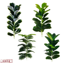 1688 Bán buôn cây xanh nhân tạo để trang trí trong nhà - Trang trí ngày lễ Thu/Đông - Dễ bảo trì, vẻ ngoài cao cấp