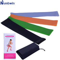 Latex 500 circles 6-piece set for glute yoga, resistance band, butt-lifting fitness for women and men, strength training