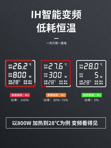 Automatic Temperature Control Fish Tank Heater Energy Saving Fish Tank Heater Aquarium Variable Heater Direct Manufacturer Sale