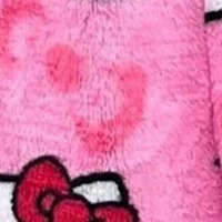 Cute keep warm flannel trousers, pijama