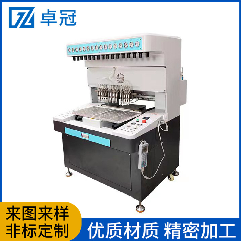 多色pvc点胶机硅胶滴塑机硅胶商标滴胶设备多功能AB/视觉点胶机