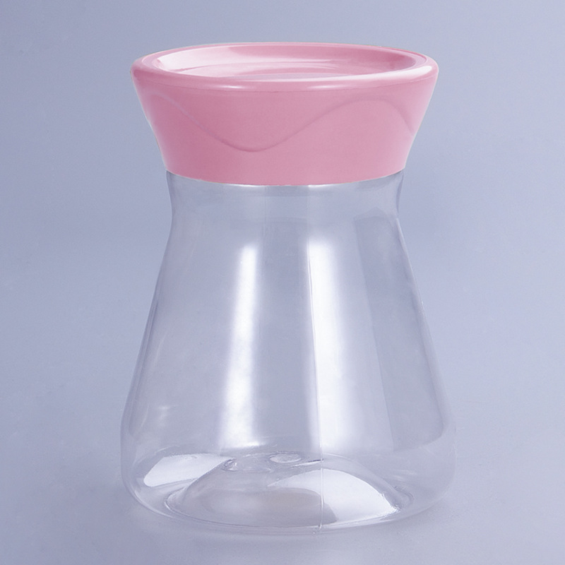 透明PET塑料瓶批发 食品塑料罐 凉果包装塑料瓶 密封塑料包装瓶