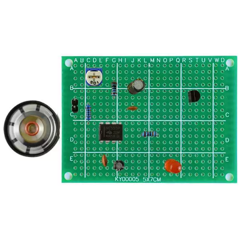 Electronic practice for beginners for elementary school students, DIY, circuit