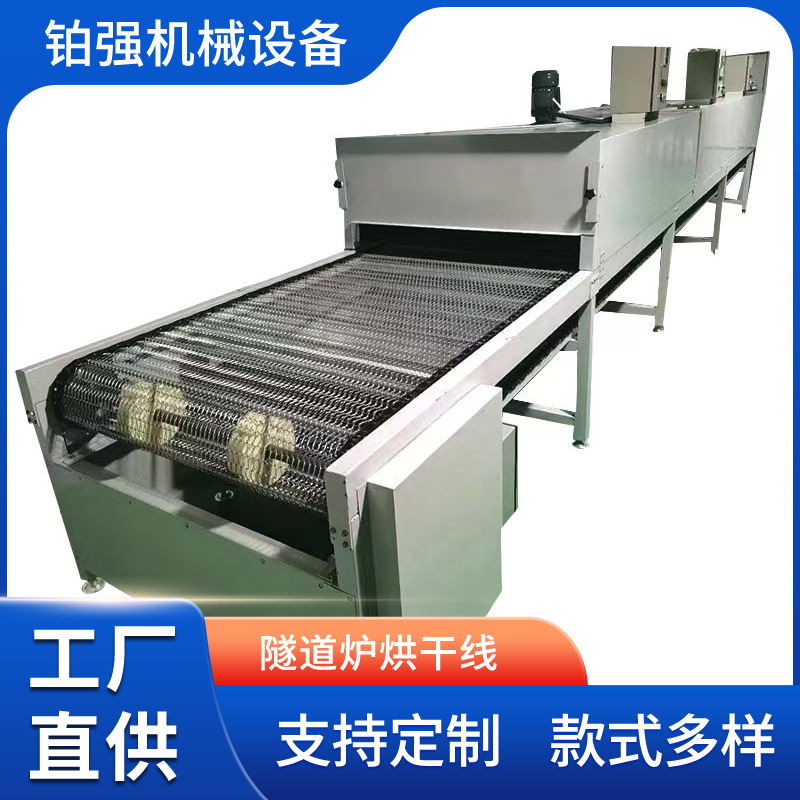 高温隧道炉烘干线不锈钢网带电热烤箱丝印油墨烘干输送机uv胶