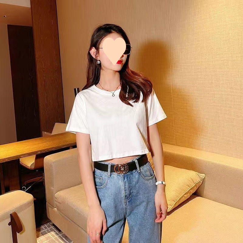 条纹正肩长袖恤女春秋季设计感小众打底衫内搭体恤宽松上衣外穿|undefined
