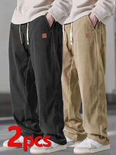 I 37357 Corduroy Pants Men Casual Loose Fit ��о�����п�