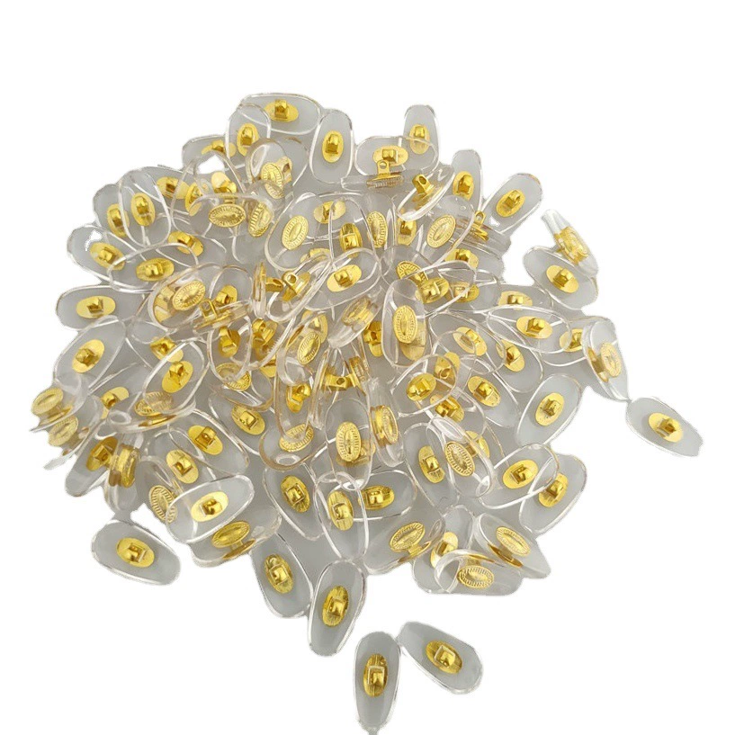 Очки носовая накладка оптом ПВХ алюминиевый сердечник кронштейн обычные очки кронштейн носовая накладка винт аксессуары для очков носовая накладка