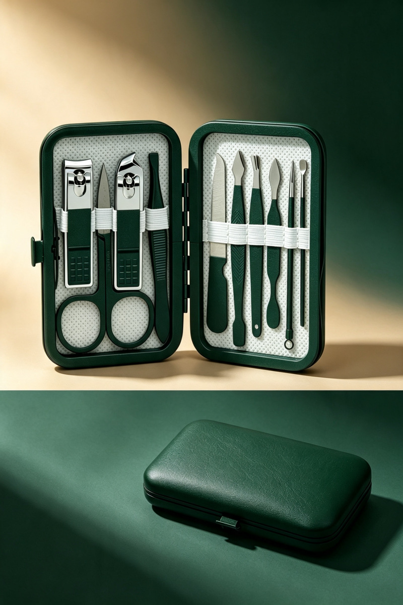Shenzhen Baolong 18-teiliges Schönheits-Maniküre-Set des Herstellers, Maniküre-, Augenbrauen- und Pediküre-Set