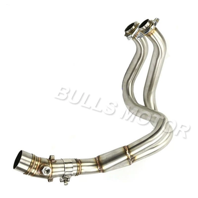 Motorcycle ER6N F front: Exhaust pipe